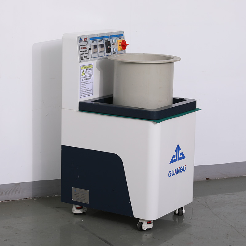 Gold and silver jewelry polishing using magnetic polishing machine